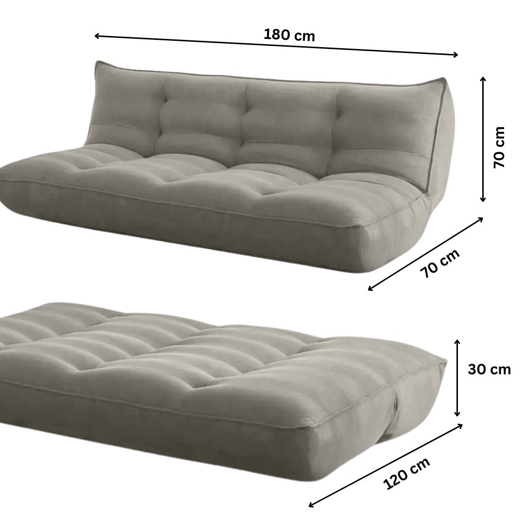 The Rosetta | Sofa Bed (Grey)