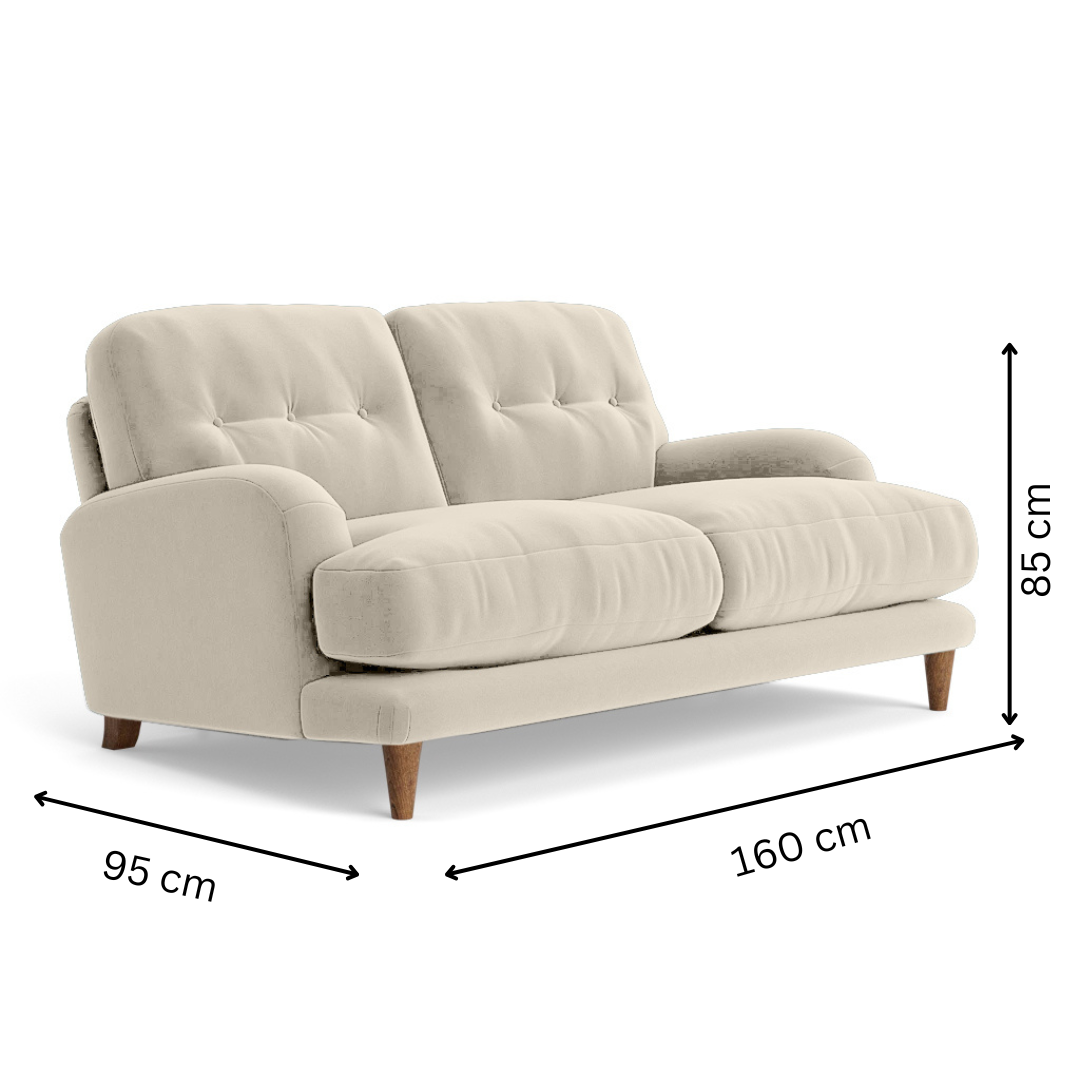 Sugar Sofa - 2 Seater -Beige