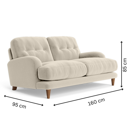 Sugar Sofa - 2 Seater -Beige