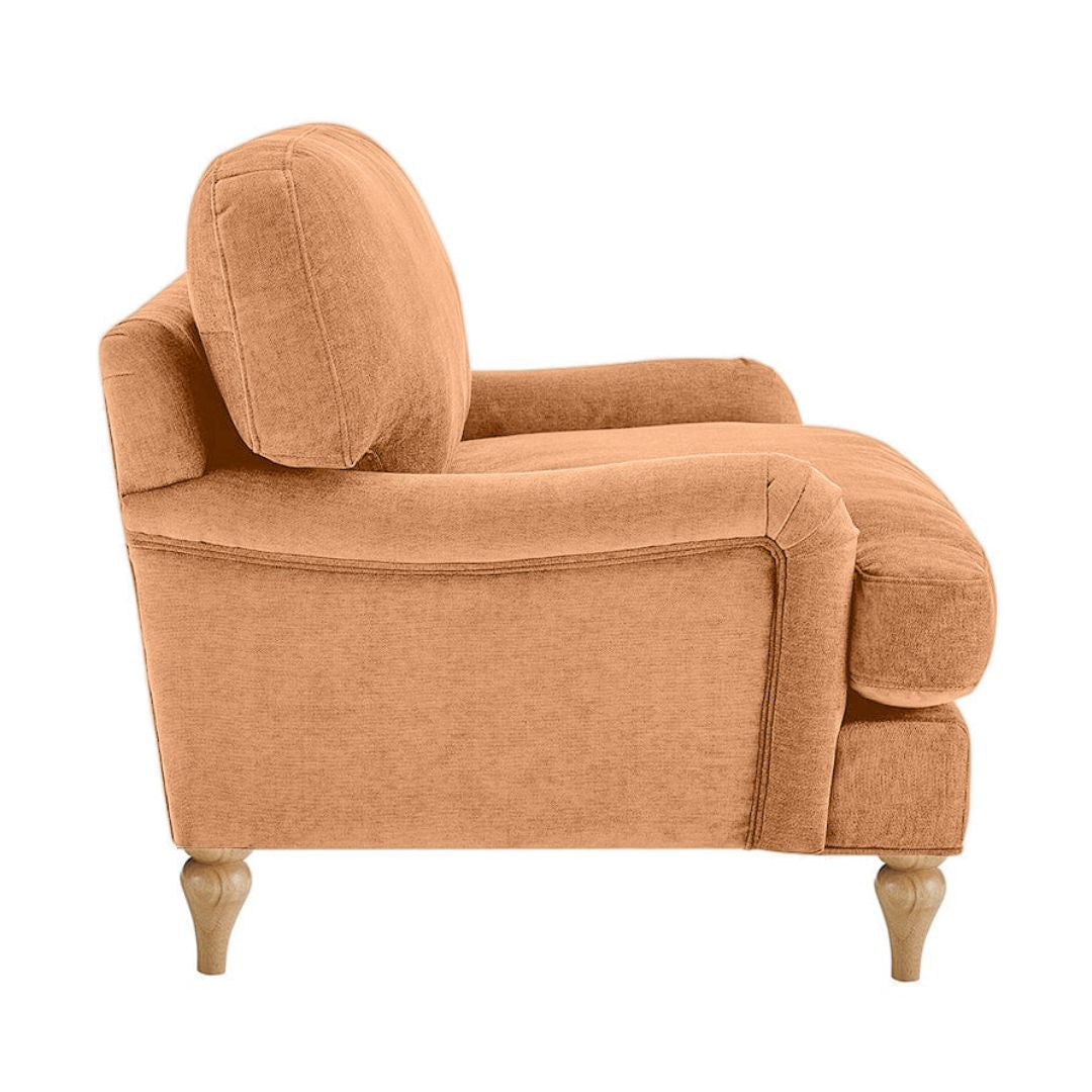 Lemon - Loveseat Sofa - Light Orange