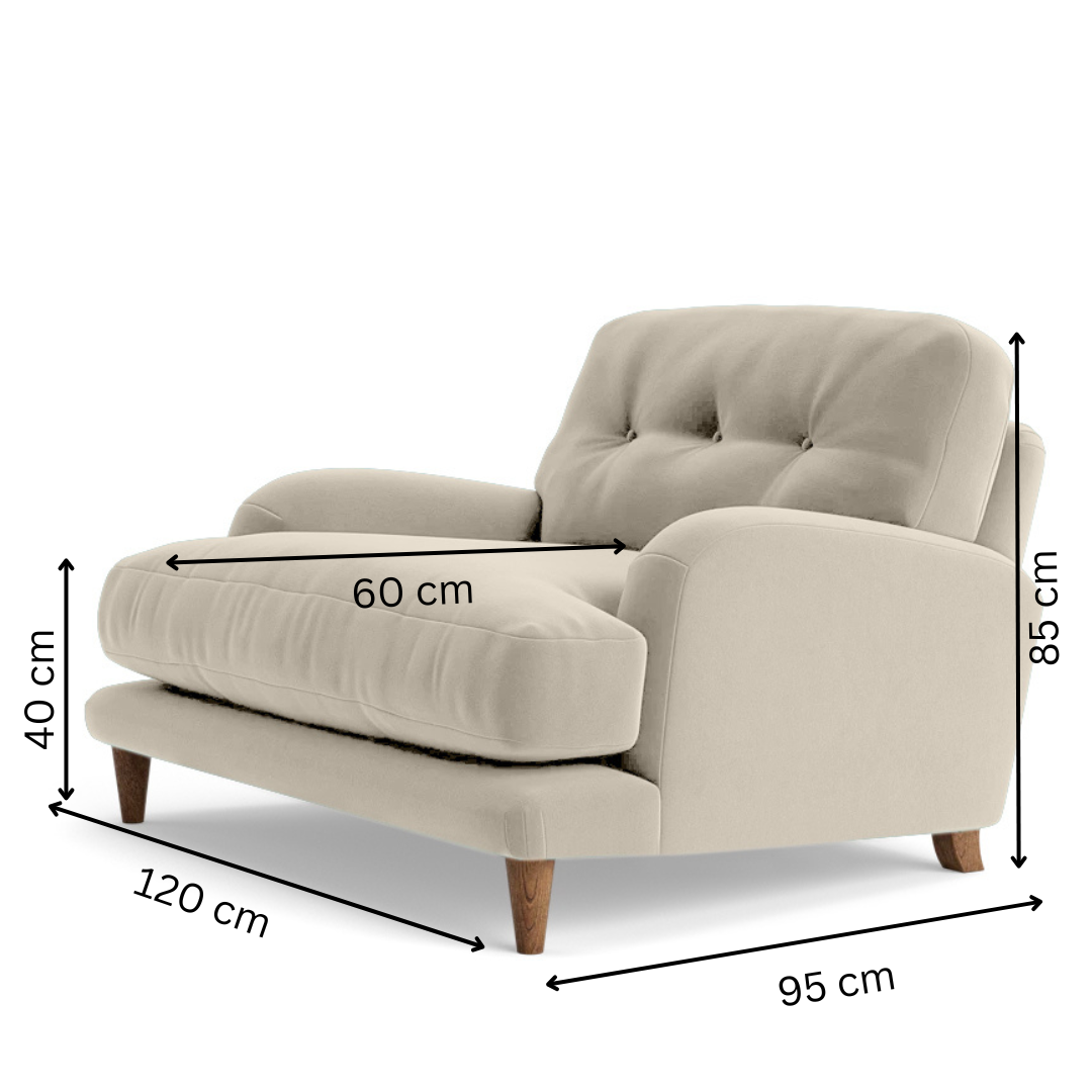 Sugar Sofa - Loveseat - Beige