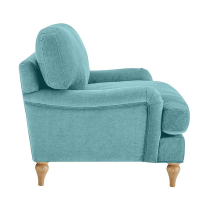 Lemon - Loveseat Sofa - Aqua