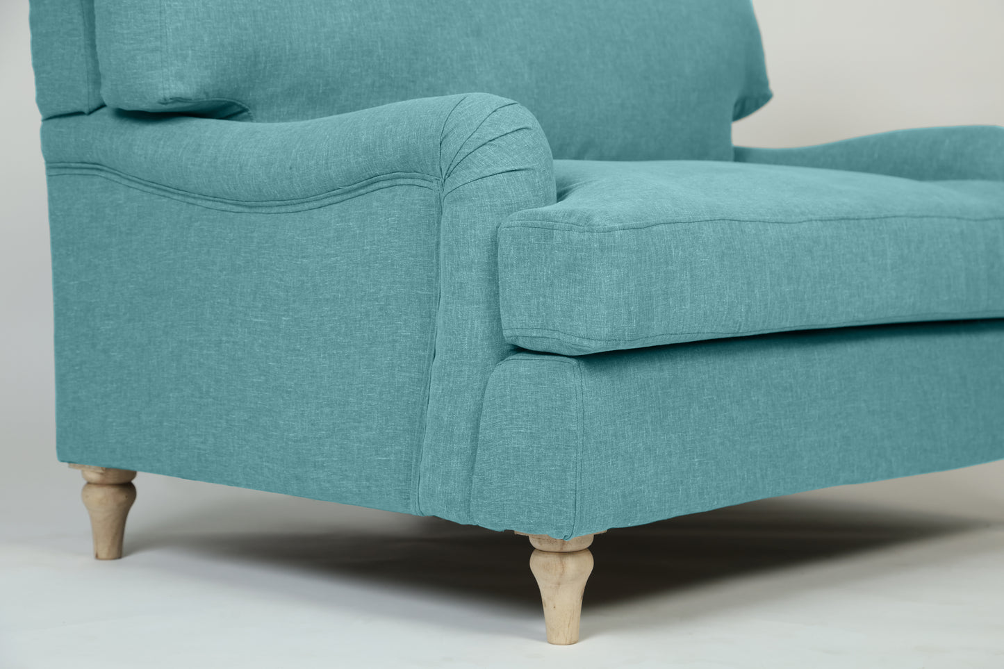 Lemon - Loveseat Sofa - Aqua