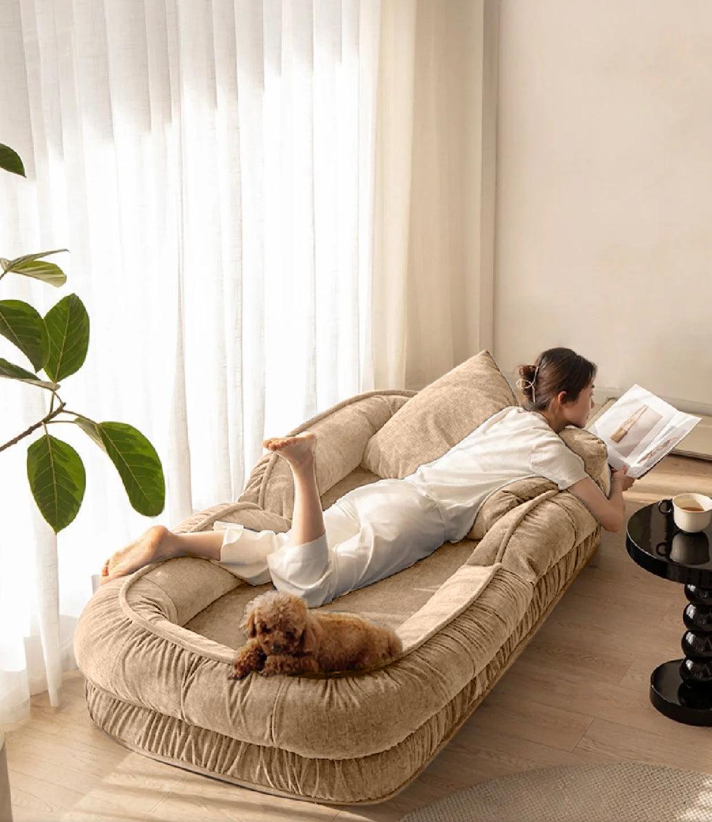 Dog bed that looks like a human bed hotsell