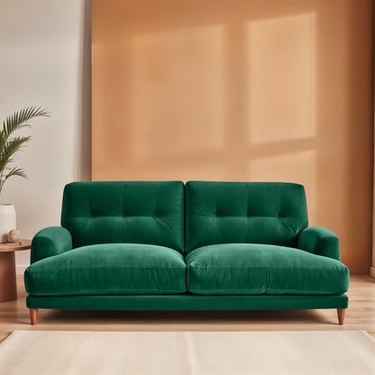 Sugar Sofa - 3 Seater - Forest Green