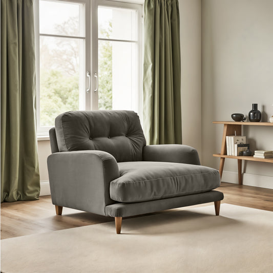 Sugar Sofa - Loveseat - Grey