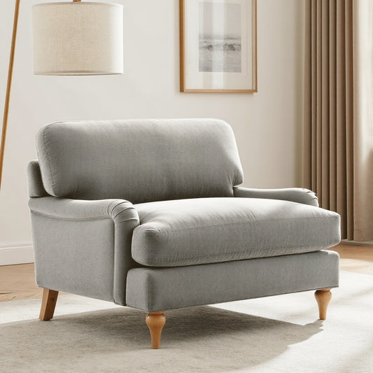 Lemon - Loveseat Sofa - Grey