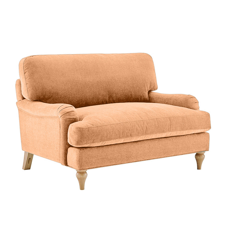 Lemon - Loveseat Sofa - Light Orange