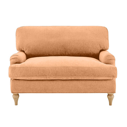 Lemon - Loveseat Sofa - Light Orange