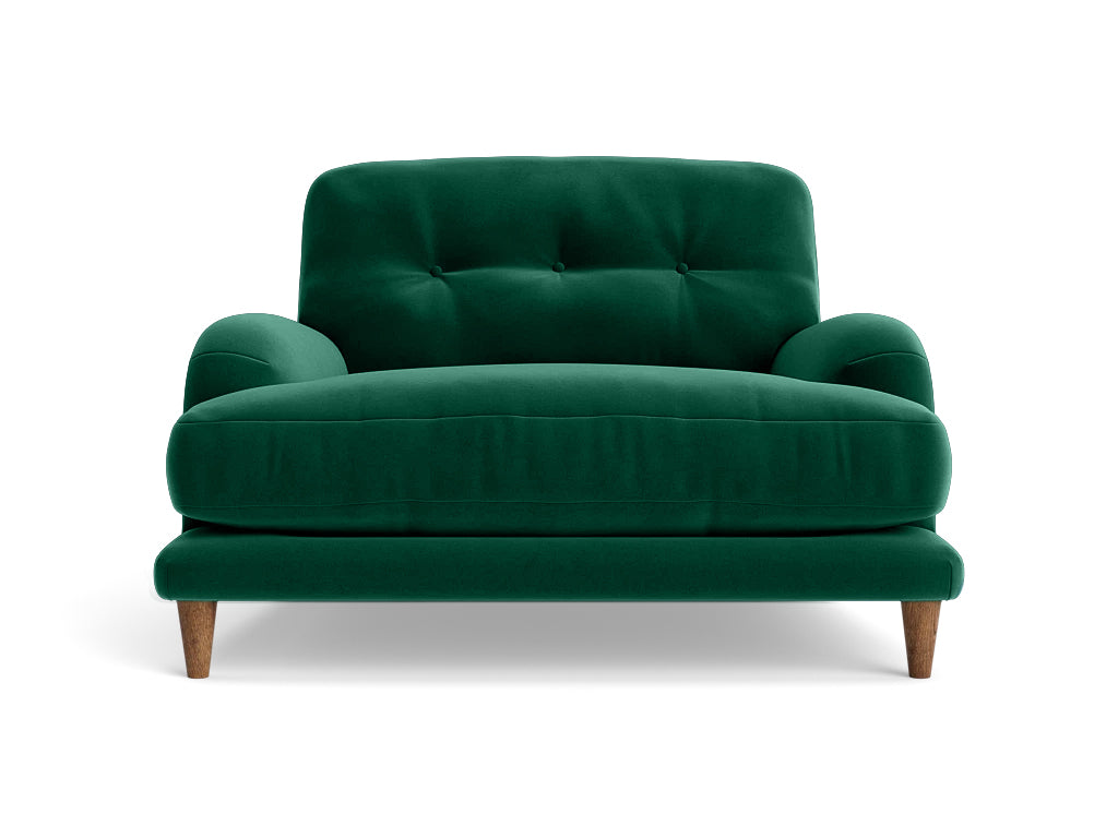 Sugar Sofa - Loveseat - Forest Green