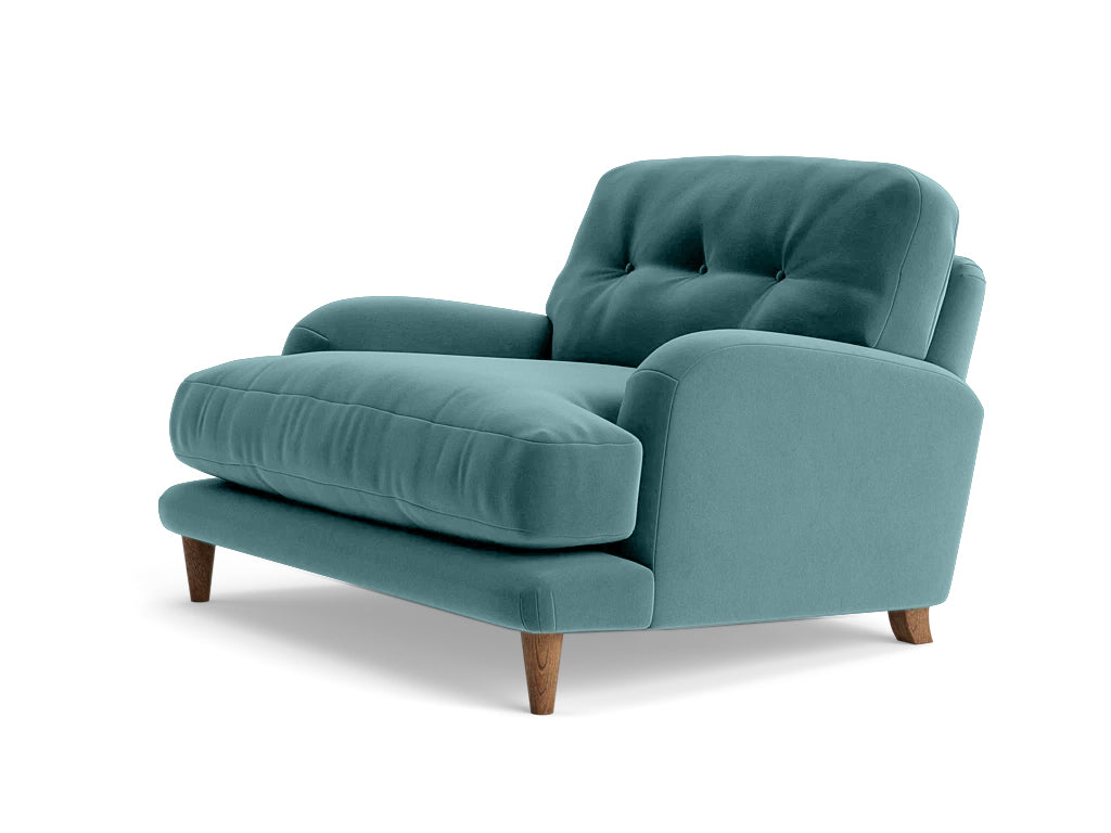 Sugar Sofa - Loveseat - Arctic Blue