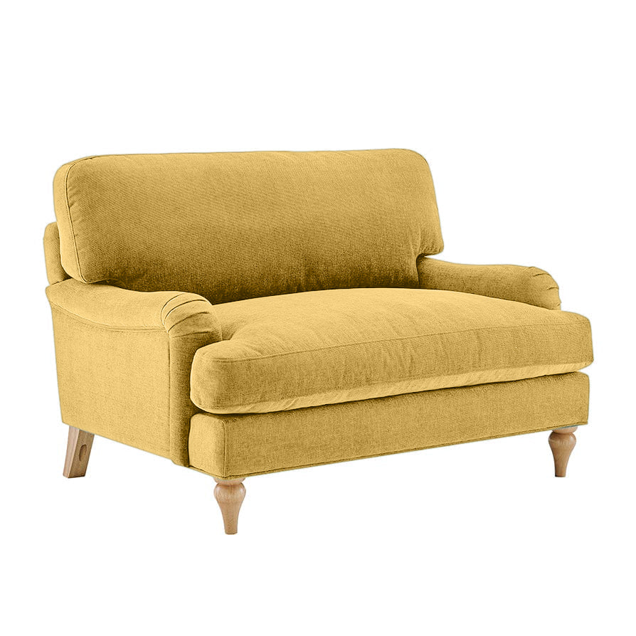 Lemon - Loveseat Sofa - Mustard