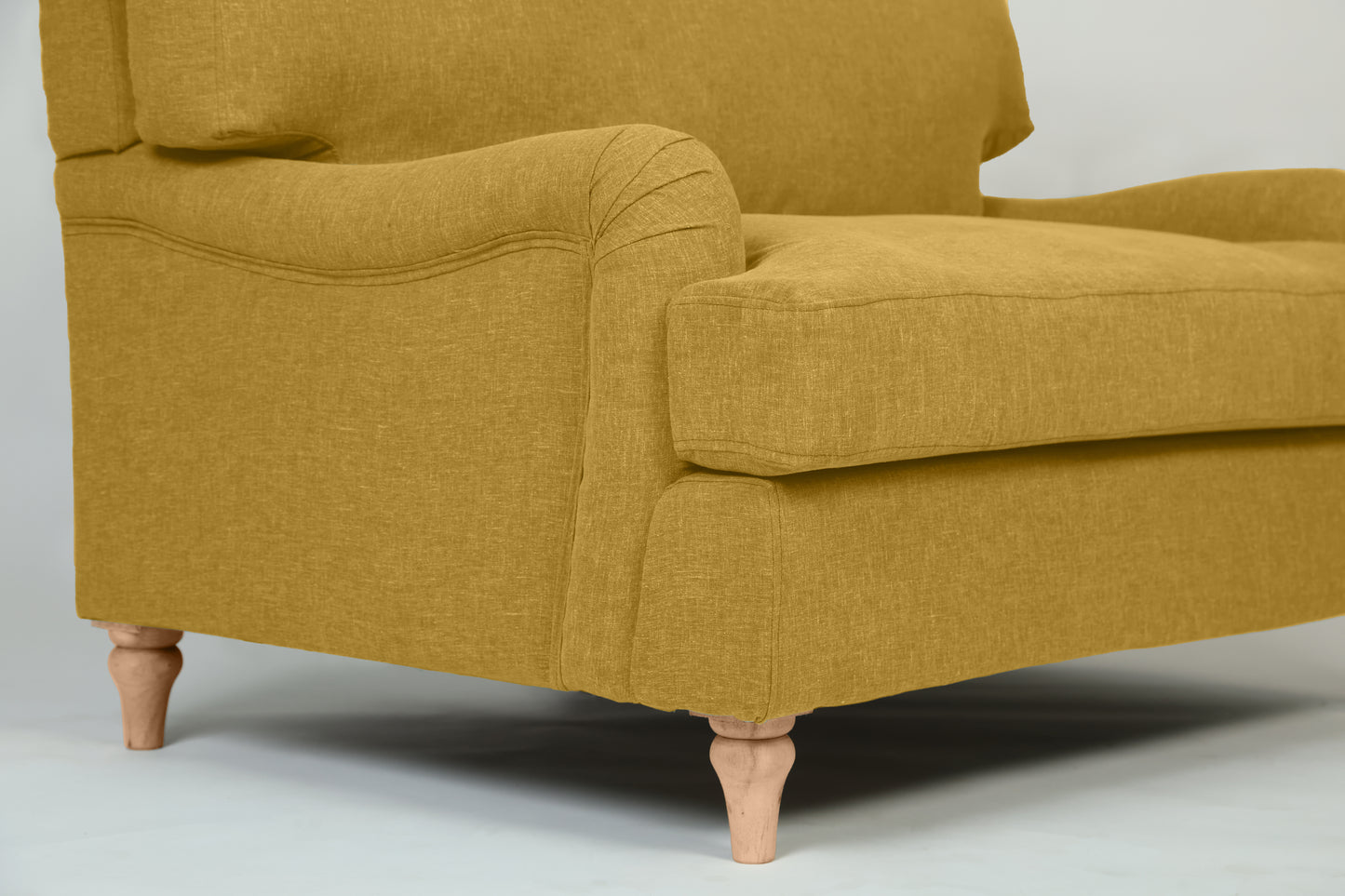 Lemon - Loveseat Sofa - Mustard