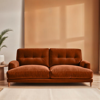 Sugar Sofa - 3 Seater - Copper