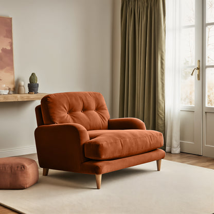 Sugar Sofa - Loveseat - Copper