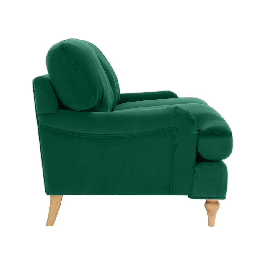 Lemon Sofa - 2 Seater - Forest Green