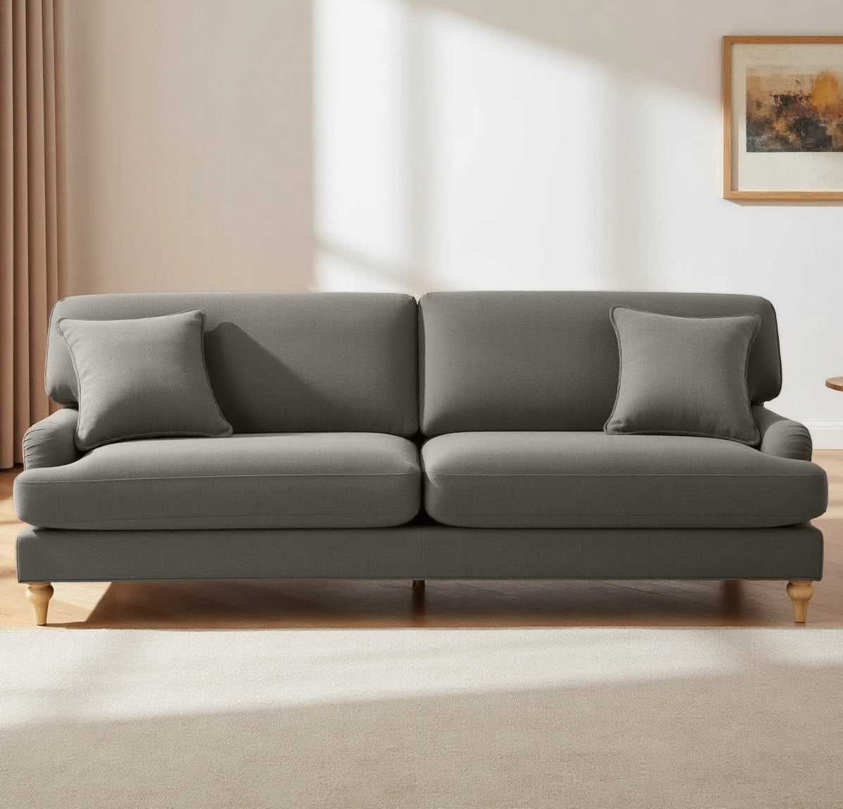 Lemon Sofa - 3 Seater - Grey