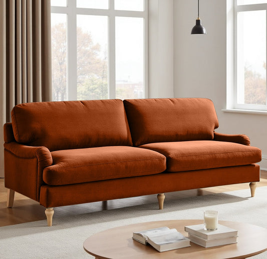 Lemon Sofa - 3 Seater - Copper