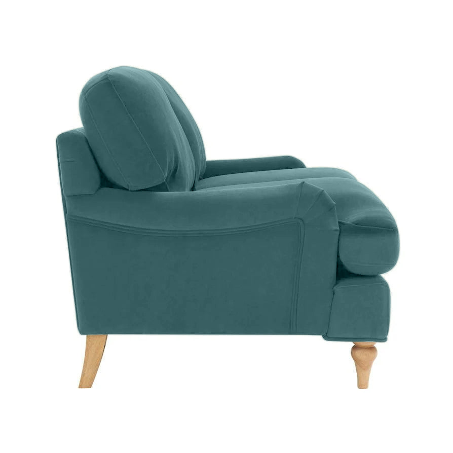 Lemon Sofa - 3 Seater - Arctic Blue