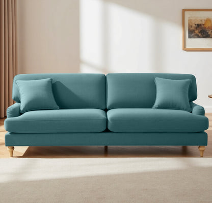 Lemon Sofa - 3 Seater - Arctic Blue